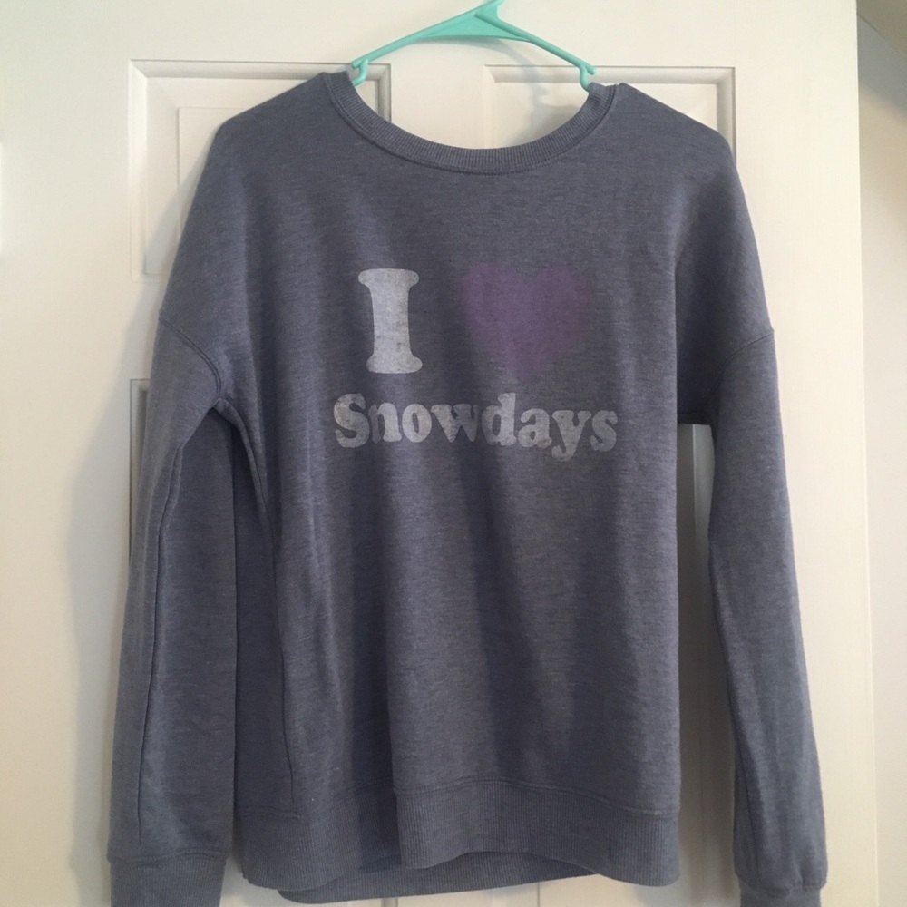 “I Heart Snow Days Sweatshirt”